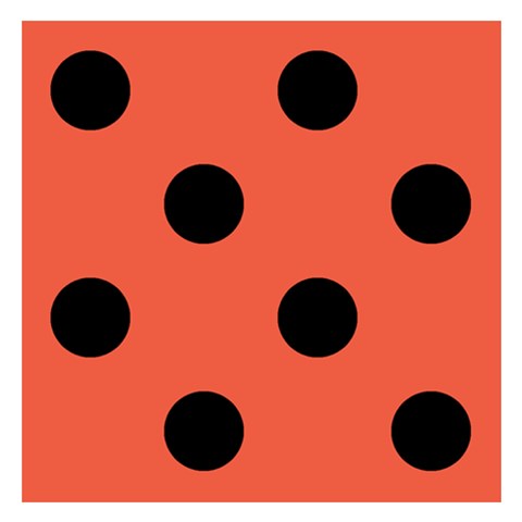 Polka Dots 3.75 x3.75  Memopad