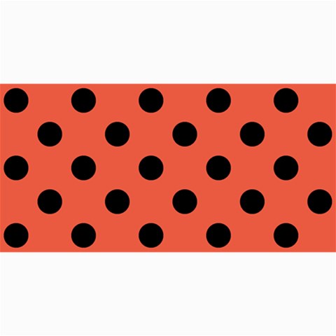 Polka Dots 8 x4  Photo Card - 1