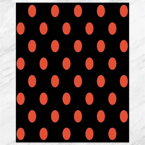 Polka Dots 15.75 x19.29  Canvas - 1
