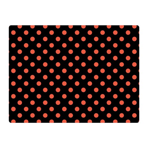 Polka Dots 35 x27  Blanket Front