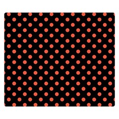 Polka Dots 50 x40  Blanket Front