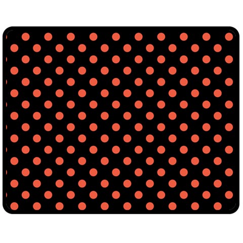 Polka Dots 60 x50  Blanket Front