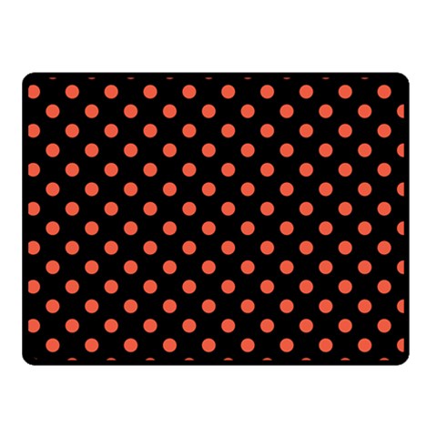 Polka Dots 50 x40  Blanket Front