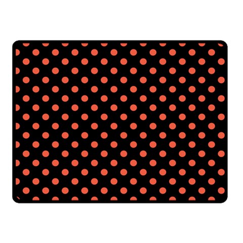 Polka Dots 45 x34  Blanket Front