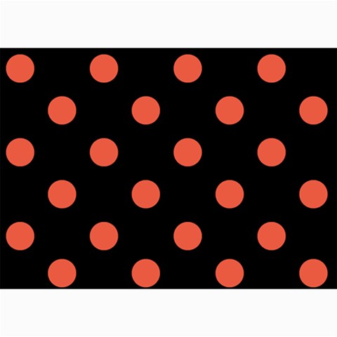 Polka Dots 7 x5  Photo Card - 2