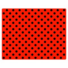 Polka Dots 60 x50  Blanket Back
