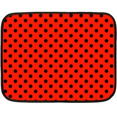 Polka Dots 35 x27  Blanket Front