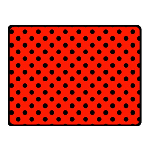 Polka Dots 50 x40  Blanket Front