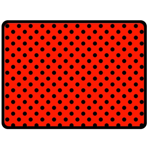 Polka Dots 80 x60  Blanket Front