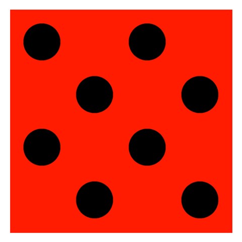 Polka Dots 3.75 x3.75  Memopad