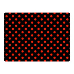 Polka Dots 35 x27  Blanket Back
