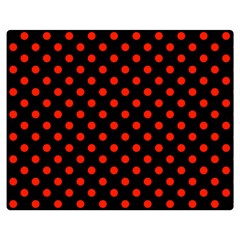 Polka Dots 60 x50  Blanket Front