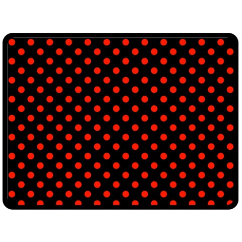 Polka Dots 80 x60  Blanket Front