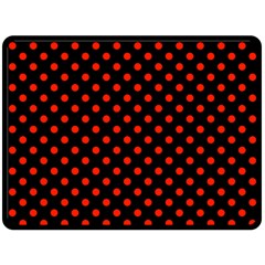 Polka Dots 80 x60  Blanket Back