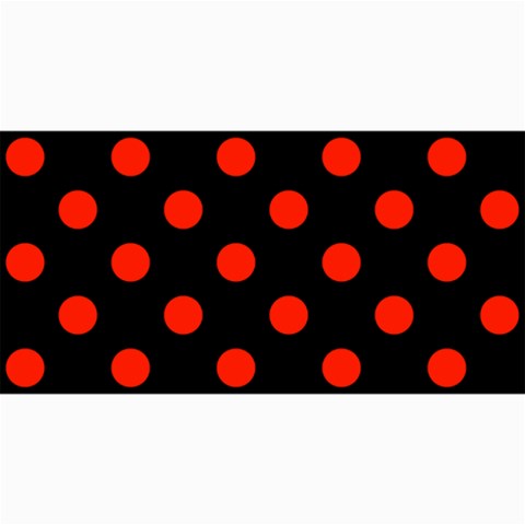 Polka Dots 8 x4  Photo Card - 8