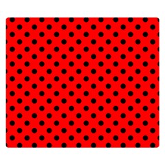 Polka Dots 50 x40  Blanket Front
