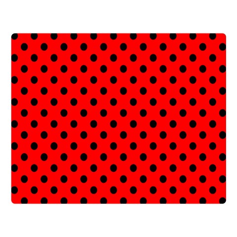Polka Dots 80 x60  Blanket Front