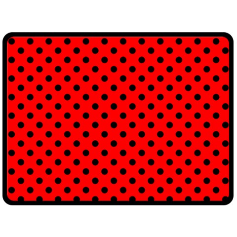 Polka Dots 80 x60  Blanket Front