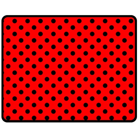 Polka Dots 60 x50  Blanket Front