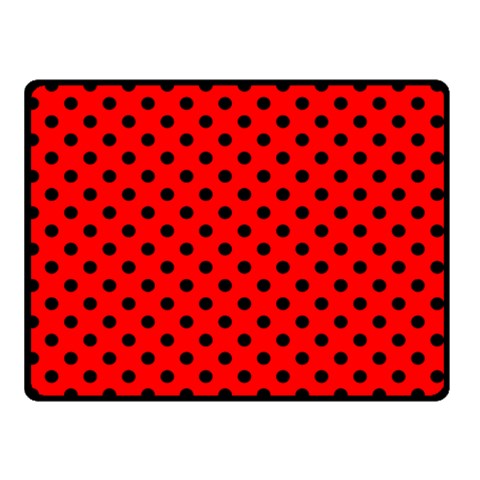 Polka Dots 45 x34  Blanket Front