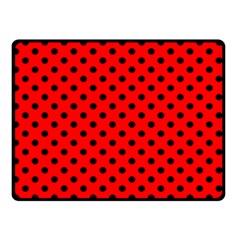 Polka Dots 45 x34  Blanket Back