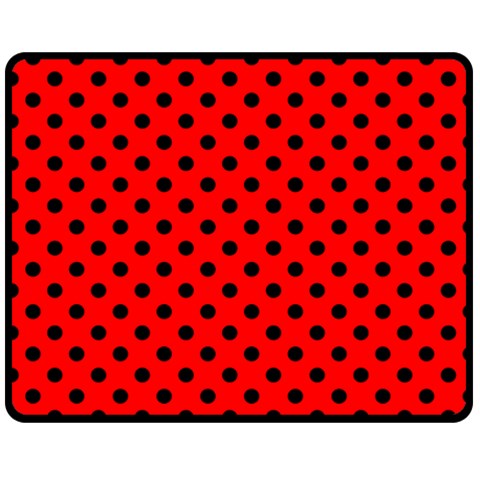 Polka Dots 58.8 x47.4  Blanket Back
