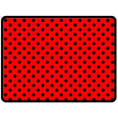 Polka Dots 80 x60  Blanket Back