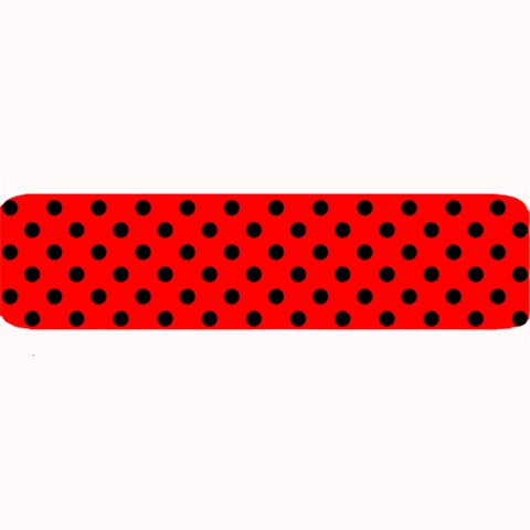 Polka Dots 32 x8.5  Bar Mat