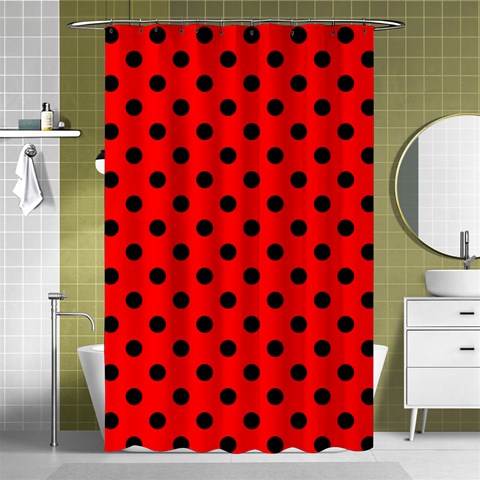 Polka Dots Curtain(48  X 72 ) - 42.18 x64.8  Curtain(48  X 72 )