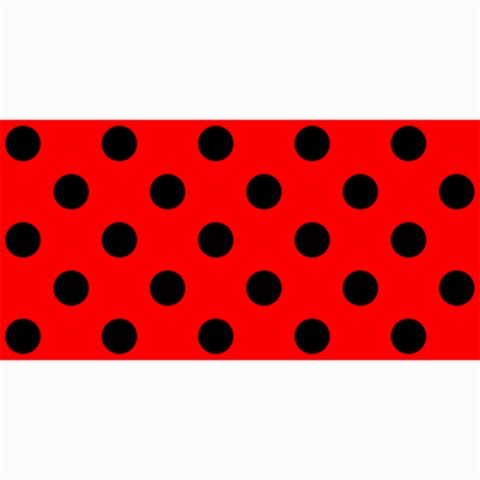 Polka Dots 8 x4  Photo Card - 2