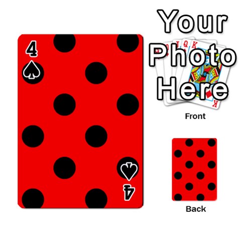 Polka Dots Front - Spade4