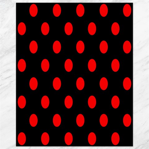 Polka Dots 10.95 x13.48  Canvas - 1