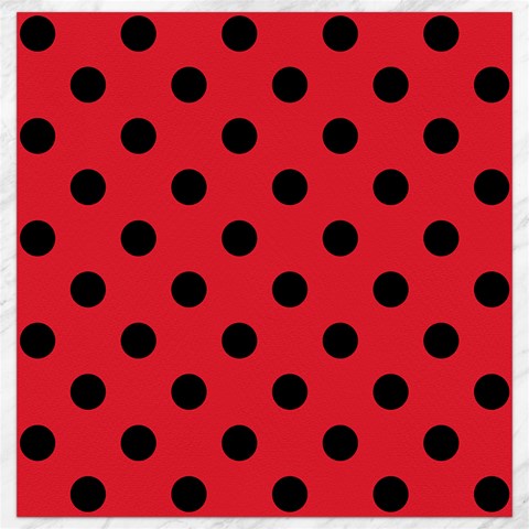 Polka Dots 11.4 x11.56  Canvas - 1