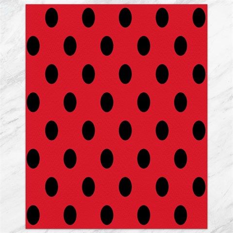 Polka Dots 15.75 x19.29  Canvas - 1