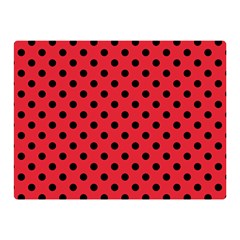 Polka Dots 35 x27  Blanket Back