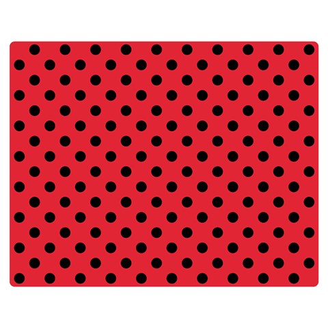 Polka Dots 60 x50  Blanket Front
