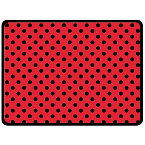 Polka Dots 80 x60  Blanket Front