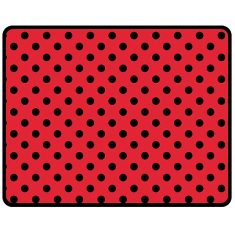 Polka Dots 60 x50  Blanket Front
