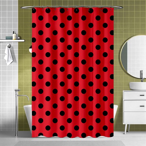 Polka Dots Curtain(48  X 72 ) - 42.18 x64.8  Curtain(48  X 72 )