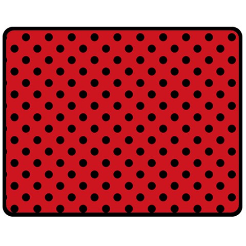 Polka Dots 60 x50  Blanket Front