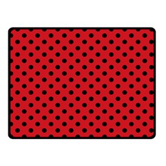 Polka Dots 45 x34  Blanket Back