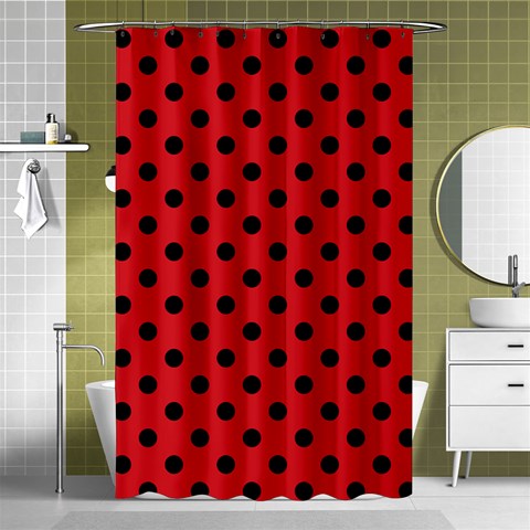 Polka Dots Curtain(48  X 72 ) - 42.18 x64.8  Curtain(48  X 72 )
