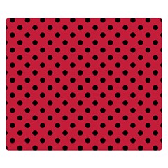 Polka Dots 50 x40  Blanket Front