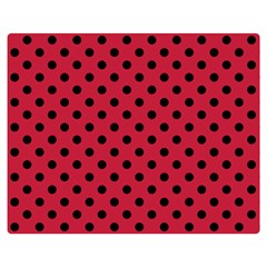 Polka Dots 60 x50  Blanket Back