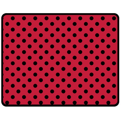 Polka Dots 60 x50  Blanket Front