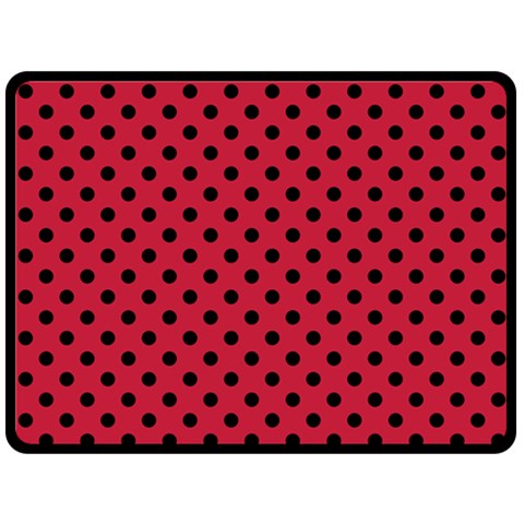 Polka Dots 80 x60  Blanket Back
