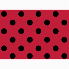 Polka Dots 7 x5  Photo Card - 2