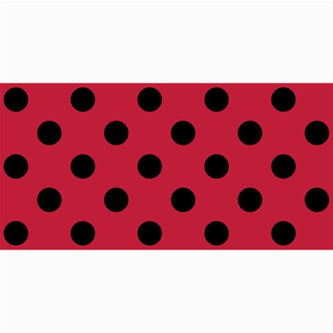 Polka Dots 8 x4  Photo Card - 1
