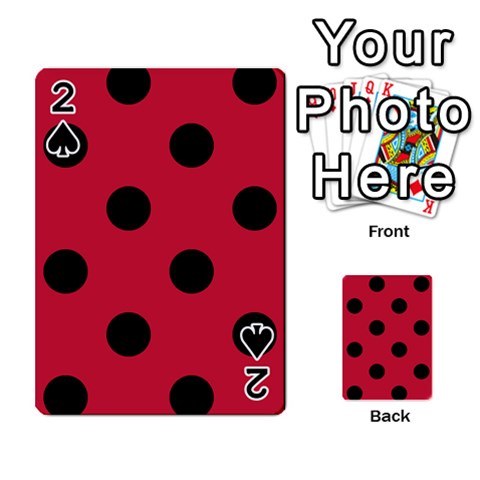 Polka Dots Front - Spade2