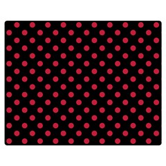 Polka Dots 60 x50  Blanket Back